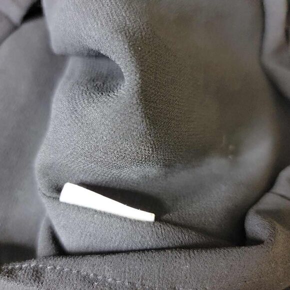 Zara Basic Pleated Sheer Sleeveless Blouse Black Size Small - Picture 8 of 14